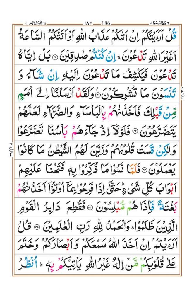 Surah Al Anam Page 8