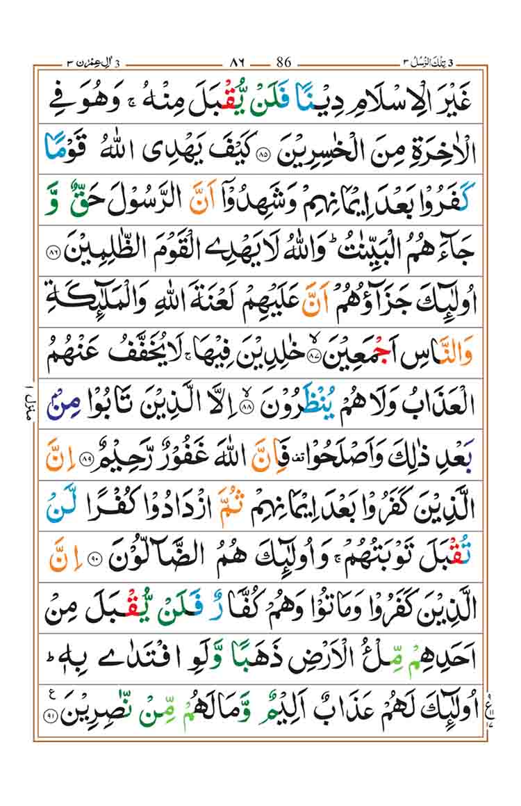 Surah Al Imran page 17