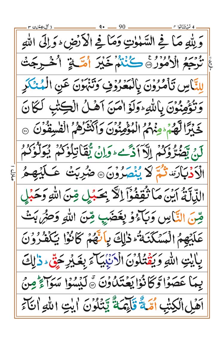 Surah Al Imran page 21