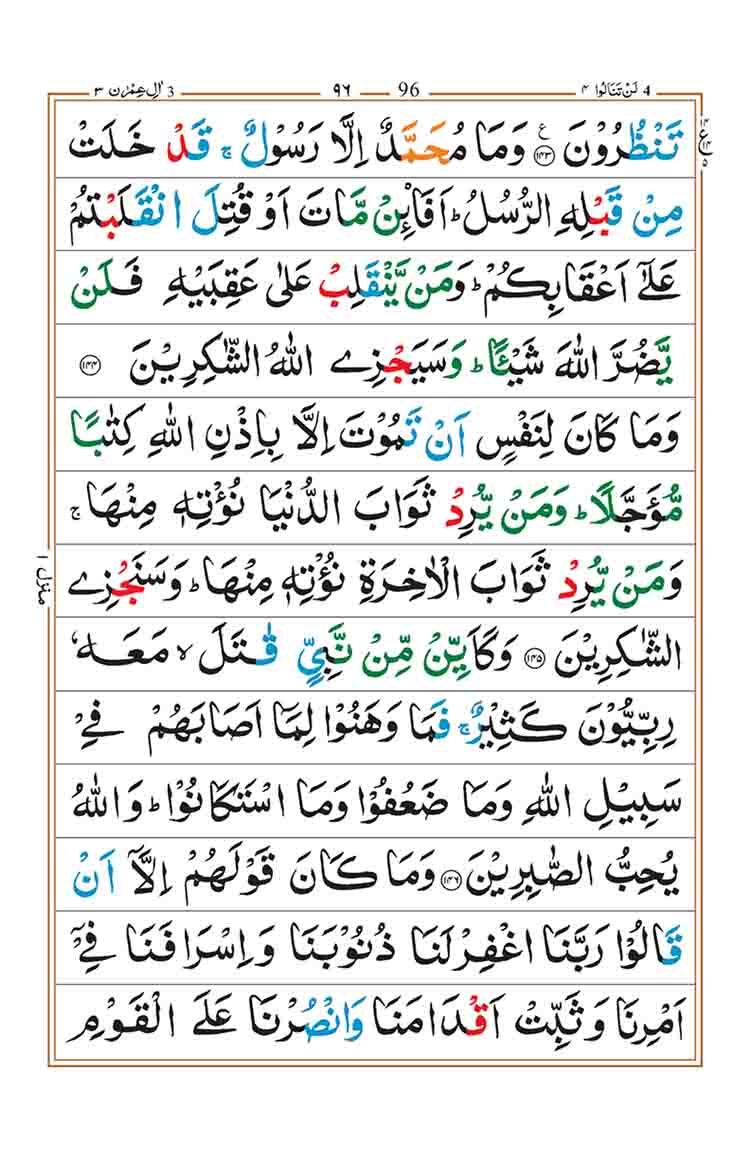Surah Al Imran page 27