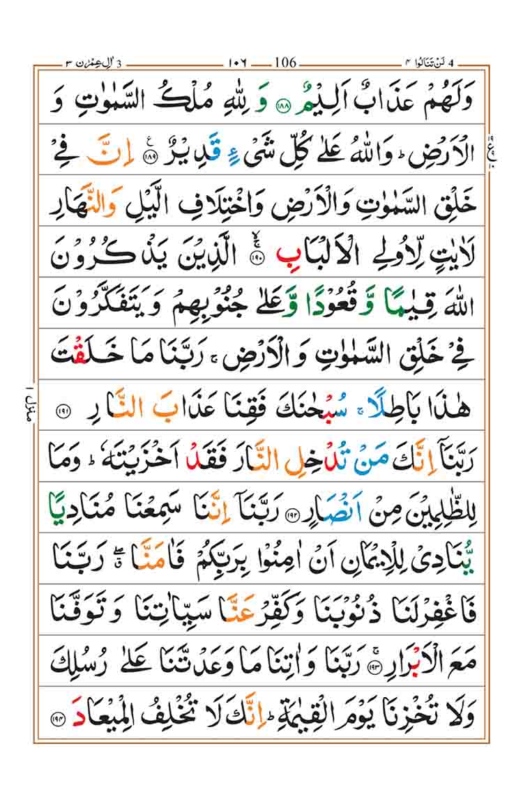 Surah Al Imran page 37