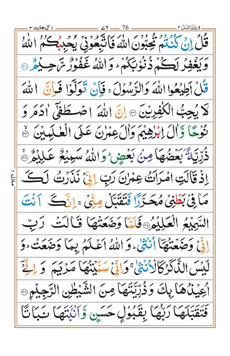 Surah Al Imran page 7