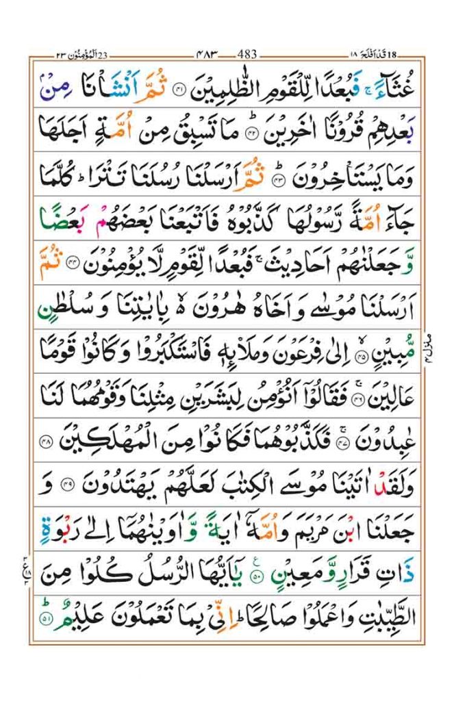 Surah Al Muminun - Faiz E Islam