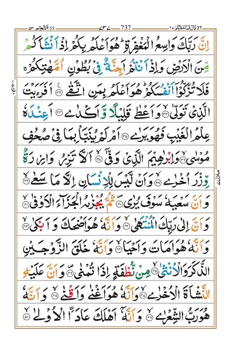 Surah An Najm Faiz E Islam