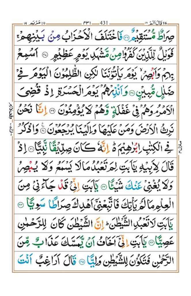 Surah Maryam - Faiz e Islam