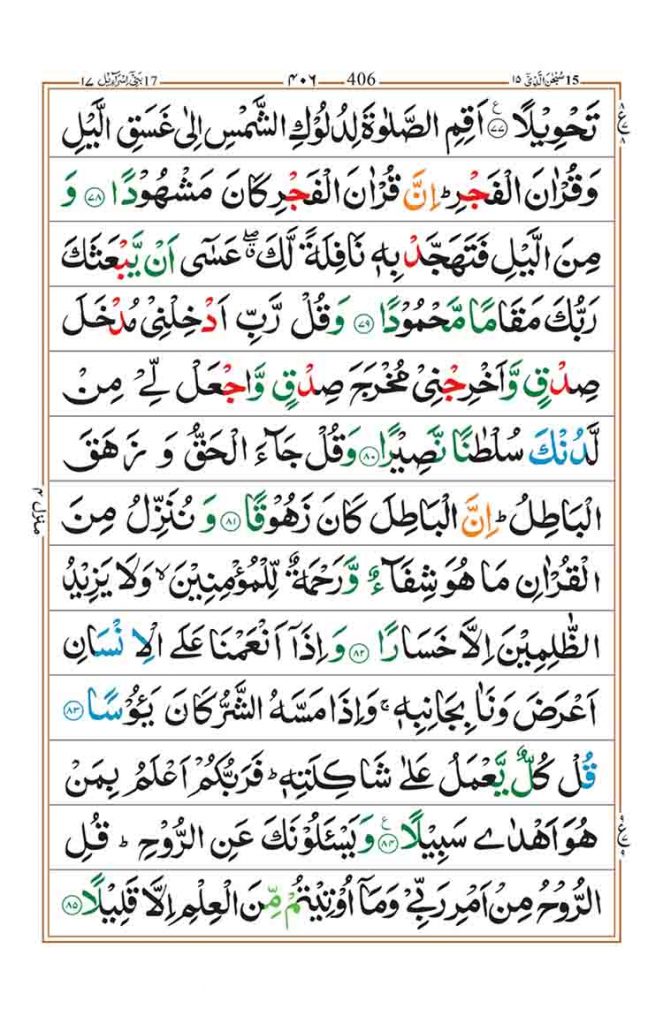 Surah Al Isra (Bani-Israel) - Faiz E Islam