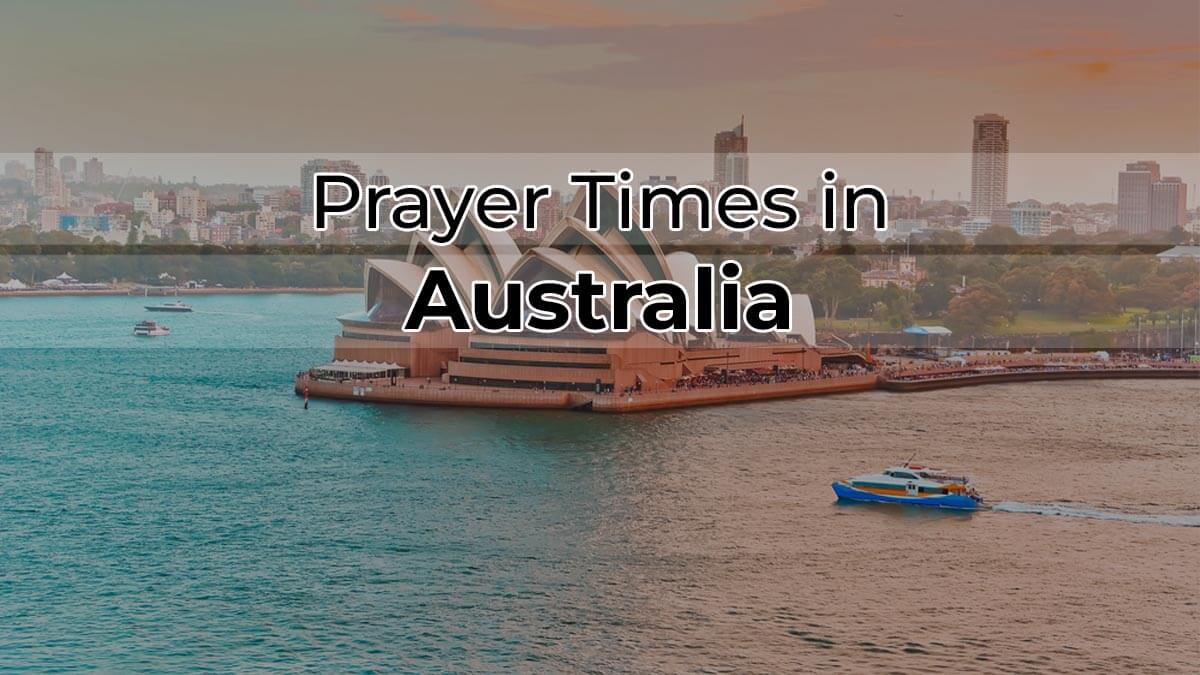 Prayer Times in Australia Faiz e Islam